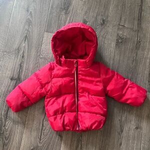 H&M PADDED HOODED JACKET size 12 Months